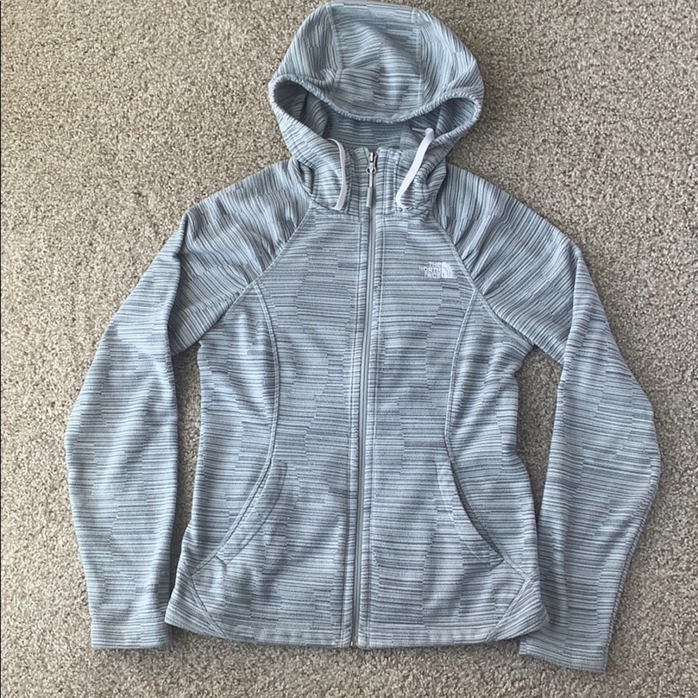 North Face Fleece Hoodie XS Great condition Grey